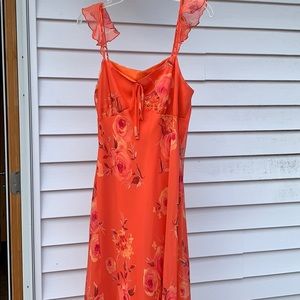 Coral sundress